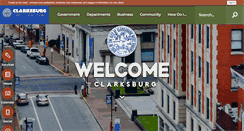 Desktop Screenshot of cityofclarksburgwv.com